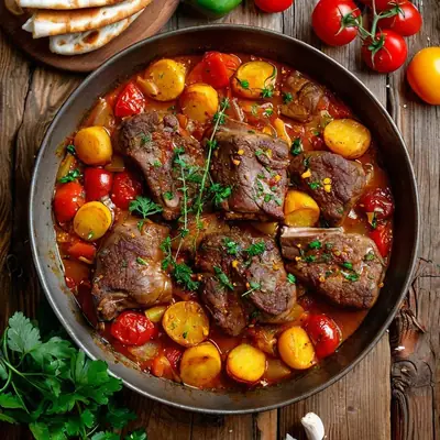 Баранина по-казачьи