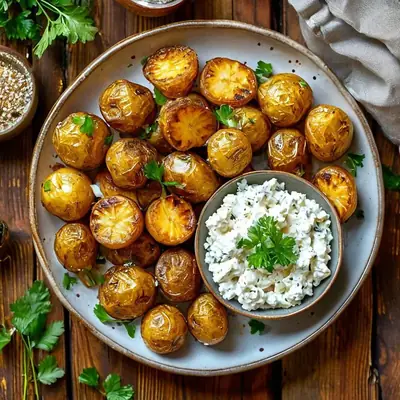 Картофель в мундире с глумзе