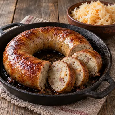 Картофельная колбаса