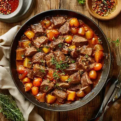 Карьяланпайсти (карельское жаркое)