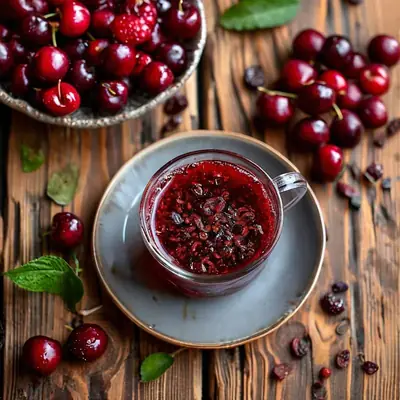 Кисель из вишни