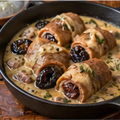 Крученики с черносливом
