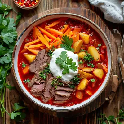 Кубанский борщ