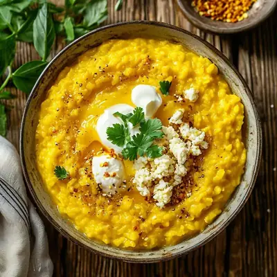 Кукурузная каша по-ингушски