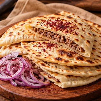 Кутабы с мясом