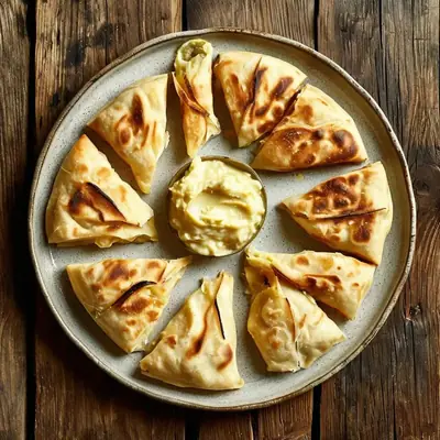 Кыстыбый с картофельным пюре