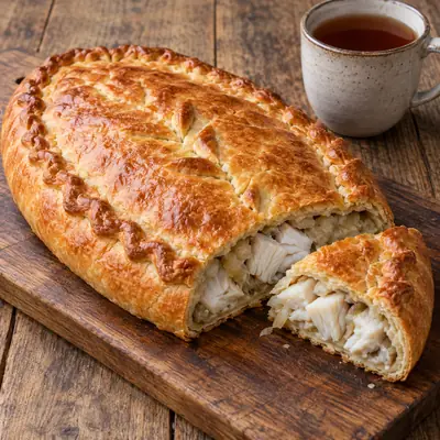 Рыбник с палтусом