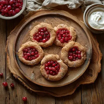 Ржаной нянь с брусникой