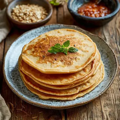 Шорские ячменные лепёшки