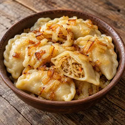 Вареники с квашеной капустой