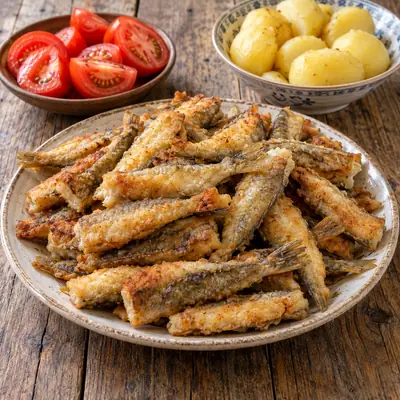 Жареные бычки