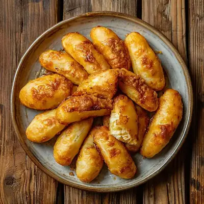 Жареные пирожки с картошкой